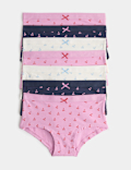 7 Pack Cotton Rich Cherry Shorts (5-16 Yrs)