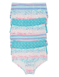 7pk Cotton with Stretch Patterned Shorts (2-16 Yrs)