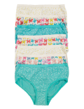 7pk Pure Cotton Patterned Knickers (2-16 Yrs)