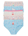 5pk Pure Cotton Peppa Pig™ Knickers (2-10 Yrs)