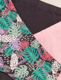 7pk Cotton Leaf Print Shorts (2-16 Yrs)