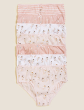 7pk Pure Cotton Ballerina Knickers (18 Mths-16 Yrs)