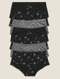 7pk Cotton Rich Star Print Shorts (2-16 Yrs)