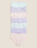7pk Pure Cotton Ballerina Knickers (18 Mths - 14 Yrs)