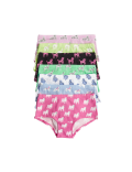 7pk Cotton Rich Dog Print Shorts