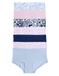 7pk Cotton Rich Marble Shorts