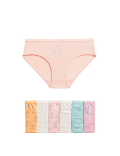 7pk Pure Cotton Bunny & Spotty Knickers (2-12 Yrs)