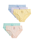5pk Pure Cotton Disney Princess™ Knickers (2-10 Yrs)