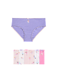 7pk Cotton with Stretch Ballerina Knickers (2-12 Yrs)