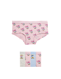5pk Cotton with Stretch Daisy Duck™ Shorts (5-16 Yrs)