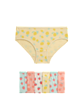 7pk Cotton Rich Fruit Print Knickers (2-12 Yrs)