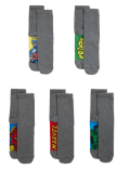 5pk Cotton Blend Marvel™ School Socks