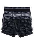 3pk Cotton Rich Patterned Trunks (6-16 Yrs)