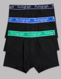 3 Pack Cotton with Lycra® Trunks (6-16 Years)