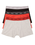 3pk Cotton Rich Plain Trunks (6-16 Yrs)