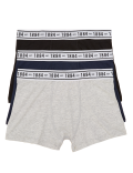 3pk Cotton With Stretch Plain Trunks