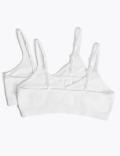 2pk Seamfree Crop Tops (9-16 Yrs)