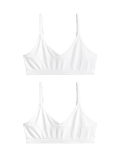 2pk Seamfree Crop Tops (9-16 Yrs)