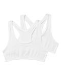 2pk Seamfree Crop Tops (9-16 Yrs)