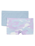 2pk Seamfree Camo Shorts (6-16 Yrs)