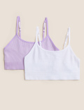 2pk Seamfree Crop Tops (9-16 Yrs)