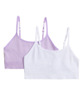 2pk Seamfree Crop Tops (9-16 Yrs)