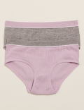 2pk Seamfree Knickers (6-16 Years)
