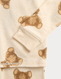 Thermal Cotton Blend Spencer Bear Set (2-12 Yrs)