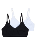 2pk Seamfree Cropped Tops (9-16 Yrs)