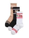 3pk Cotton Rich Pixar™ Cars Socks (6 Small-7 Large)