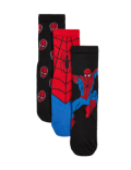 3pk Cotton Rich Spider-Man™ Socks