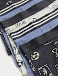 5 Pack Cotton Rich Football Trunks (5-16 Yrs)