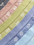 5 Pack Cotton Rich Patterned Trunks (5-16 Yrs)