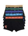5 Pack Cotton Rich Gaming Trunks (5-16 Yrs)