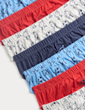 7 Pack Pure Cotton Sports Print Briefs (18 Mths-14 Yrs)