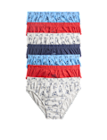 7 Pack Pure Cotton Sports Print Briefs (18 Mths-14 Yrs)