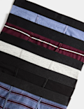 5 Pack Cotton Rich Striped Trunks (5-16 Yrs)