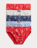 5 Pack Pure Cotton Spider-Man&trade; Briefs (18 Mths - 8 Yrs)