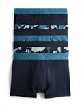 5 Pack Cotton Rich Camo Trunks (5-16 Yrs)