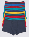 5 Pack Cotton with Stretch Trunks (18 Months - 16 Years)