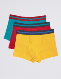5 Pack Cotton with Stretch Trunks (18 Months - 16 Years)