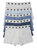 5 Pack Cotton with Stretch Marl Trunks (2-16 Yrs)