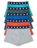 5pk Cotton with Stretch Trunks (2-16 Yrs)