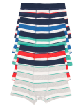 5pk Cotton Rich with Stretch Striped Trunks (2-16 Yrs)