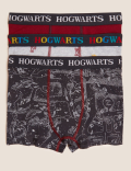 3pk Harry Potter™ Pure Cotton Trunks (6-16 Yrs)
