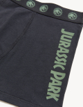 3pk Cotton Rich Jurassic Park™ Trunks