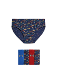 5pk Pure Cotton Cars™ Briefs (2-10 Yrs)