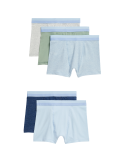 5pk Cotton with Stretch Trunks (5-16 Yrs)
