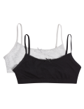 2 Pack Cotton Cropped Tops (6-16 Years)