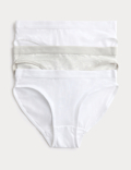 3 Pack Cotton with Stretch Bikini Knickers (6-16 Yrs)